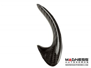 FIAT 500 Steering Wheel Trim - Lateral Side Trim Set - Carbon Fiber 